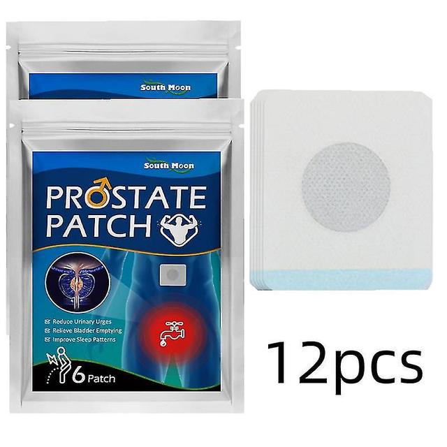 12stk Prostatitis prostata behandling plaster mand prostata navle gips styrke nyre urter medicinsk plaster relief urethritis on Productcaster.