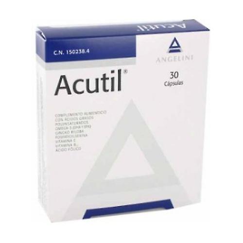 Angelini Acutil 30 capsules on Productcaster.