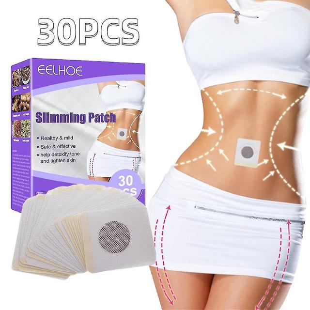 30 Slimming Patch Extra Strong Fat Burn Lose Weight Stickers Body Belly Waist on Productcaster.