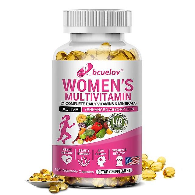 Sofirn Bcuelov Women's Multivitamin Capsules Helps Improve Absorption, Promote Energy Metabolism, and Support Skin, Nail, and Brain Health 120 coun... on Productcaster.