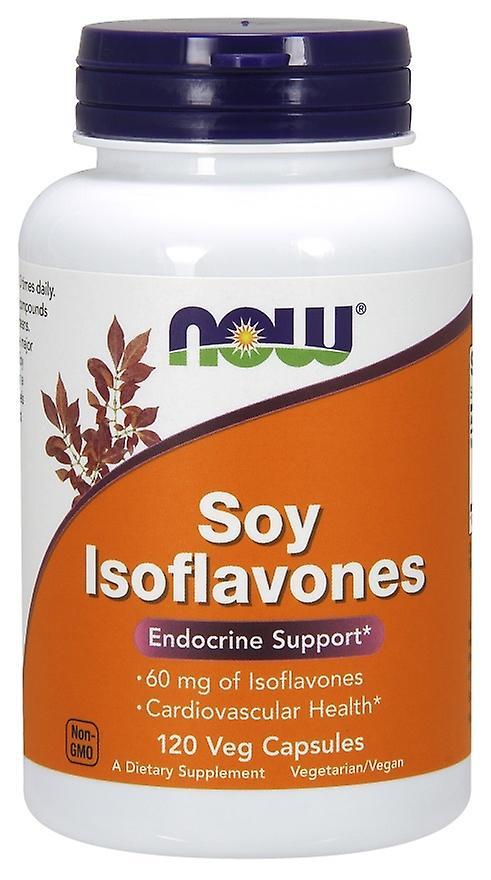 Now Foods Soy Isoflavones 60 mg 120 Capsules on Productcaster.