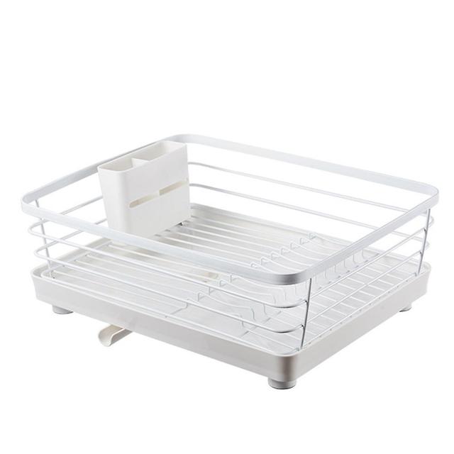 Dish Racks For Kitchen Counter High Load-bearing Waterproof Dish Rack For Kitchen Supplies Large Size on Productcaster.