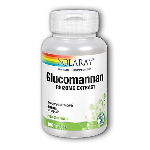 Solaray Glucomannan, 600 mg, 100 Kapseln (Packung mit 1 Stück) on Productcaster.