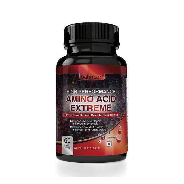 Vorallme Advanced Fitness Amino Acid Capsules - Helps Boost Strength And Endurance, Protein, Boosts Muscle Mass And Abs, And Energy 60 count-1 bottle on Productcaster.