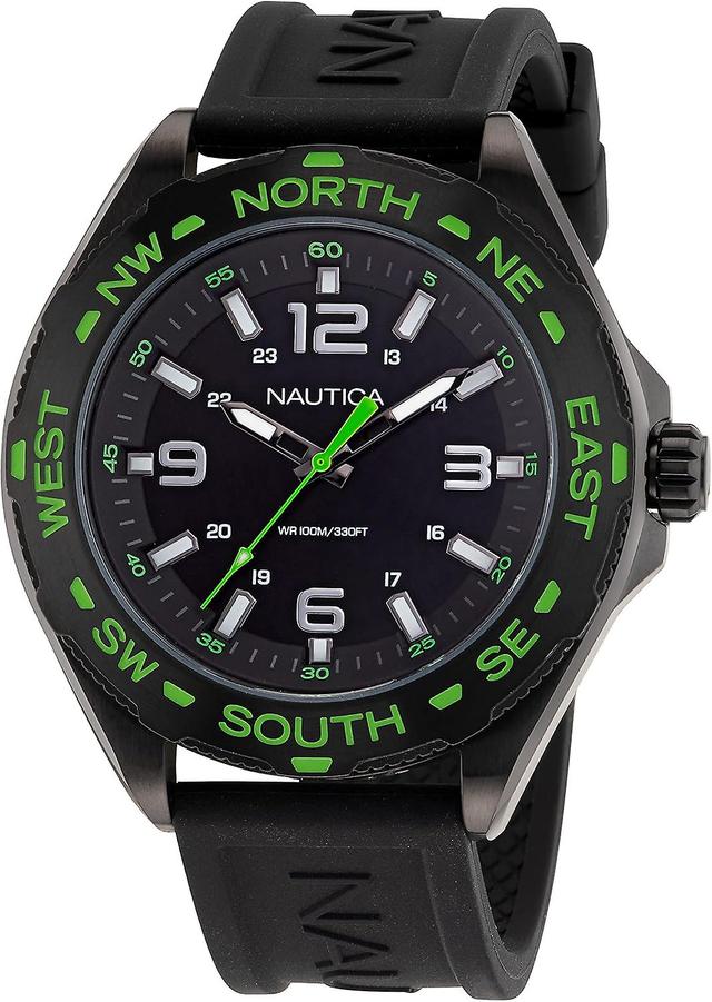 Nautica Herrenuhr NAPCWS303 Schwarz on Productcaster.