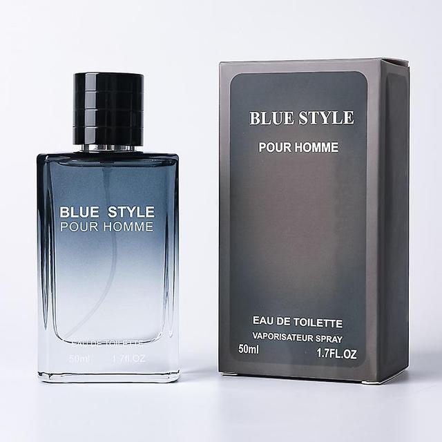 Exquisites Herren-Eau de Cologne, blau, langanhaltender, leichter Duft, natürlicher frischer Duft B on Productcaster.