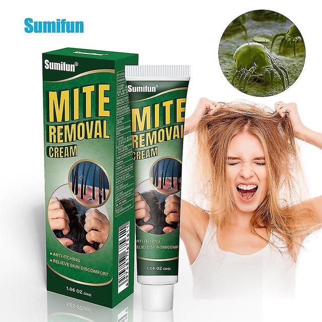 New Mite Removal Ointment Anti-itching Scabies Kill Head Lice Skin Care Natural-13 -GSL on Productcaster.