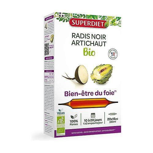 Super Diet Black radish - artichoke 20 ampoules on Productcaster.