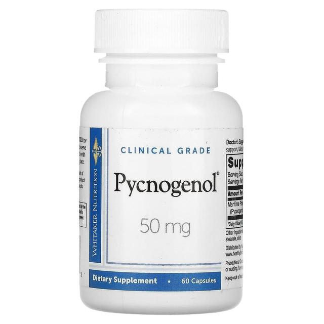 Whitaker Nutrition, Grado clinico, Pycnogenol, 50 mg, 60 Capsule on Productcaster.