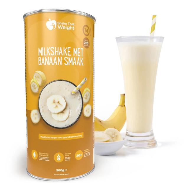 Shake That Weight Maaltijdshake met banaansmaak (Bus van 14 porties) on Productcaster.