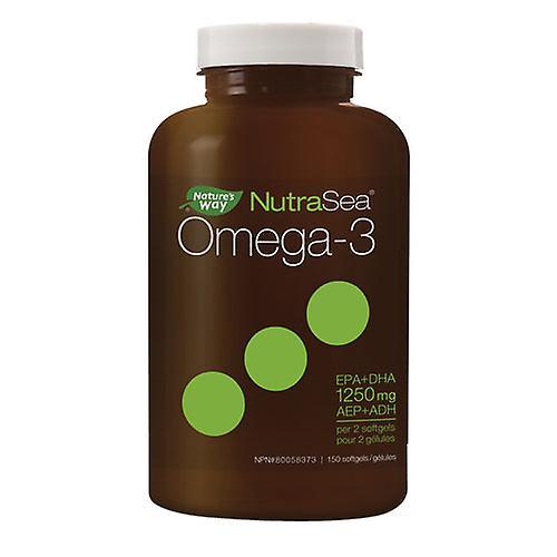 Nature s Way NutraSea Omega-3 Flüssiggele Frische Minze, 150 Stück on Productcaster.