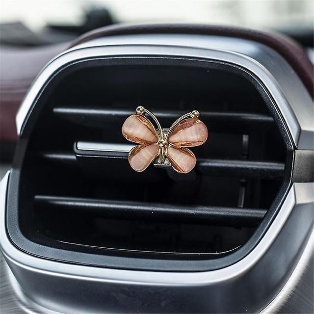 Butterfly Car Air Outlet Perfume Creative Car Perfume Car Air Conditioning Mouth Perfume Clip Car Aromatherapy Car Accessories on Productcaster.