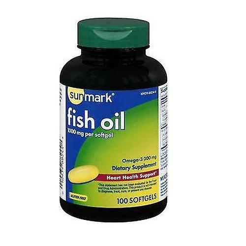 21st Century Sunmark Fish Oil, 1000 mg, 180 Enteric Coated Softgels (Pack of 2) on Productcaster.