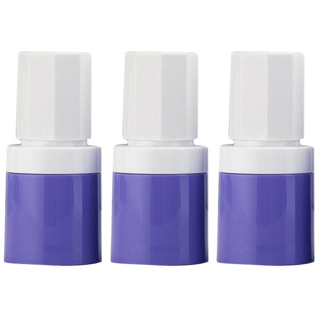 4 Pcs Travel Lotion Bottles Empty Makeup Bottles Refillable Airless Pump Bottles For Foundation Purple 10.40X4.10X4.10CM on Productcaster.