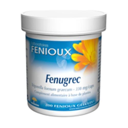 Fenioux Fenugreek 200 capsules of 330mg on Productcaster.