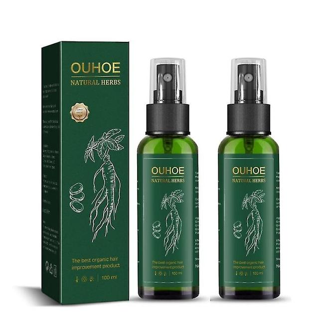 200ml Powerful Oil Prevent Hair Loss Products Essence Hair Extract Ginseng Anti-fall Spray on Productcaster.