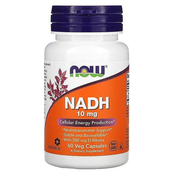 Now Foods, NADH, 10 mg, 60 Veg Capsules on Productcaster.