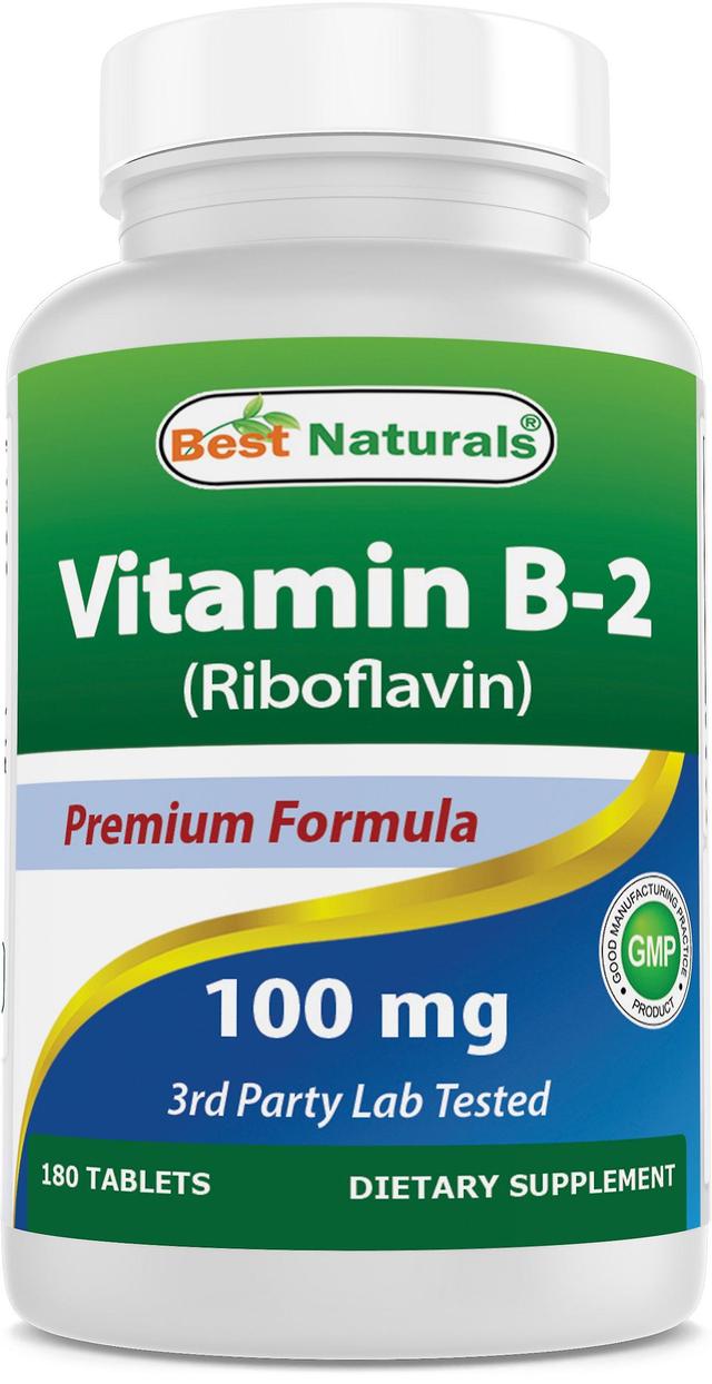 Best naturals vitamin b-2 100mg 180 tablets on Productcaster.