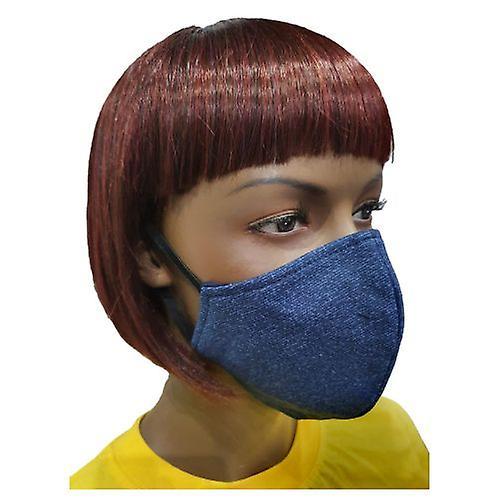 Giftscircle Fancy Cloth Face Mask for Adult - Denim, 1 Each (Pack of 1) on Productcaster.