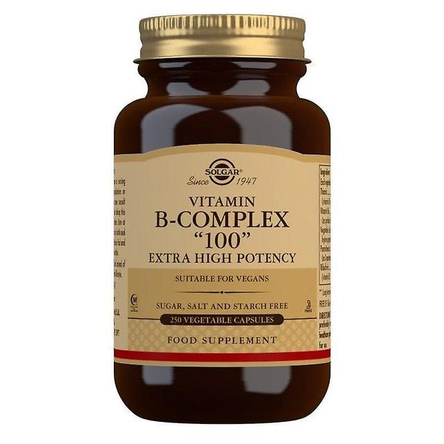 Solgar Formula Vitamin B-Complex 100 Vegicaps 250 (12556218) on Productcaster.