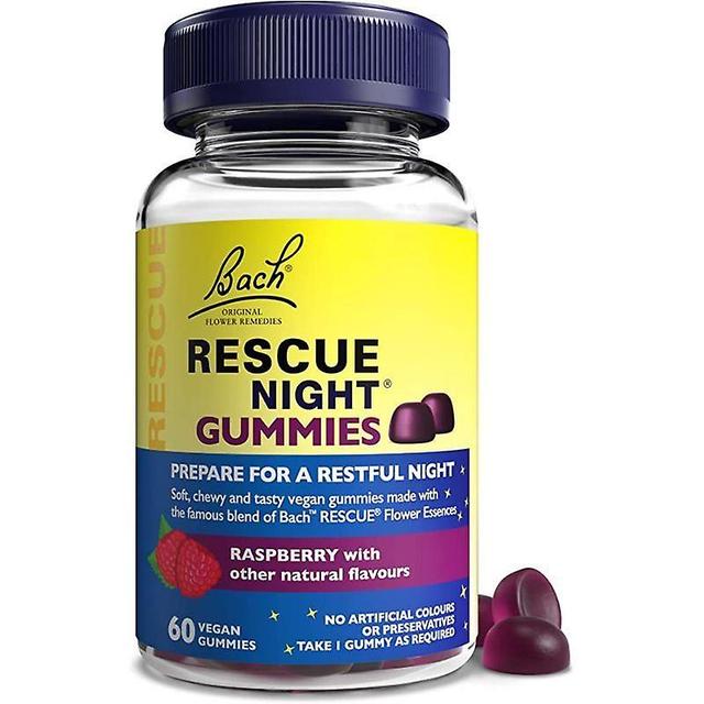 Bach Rescue Night Mixed Berry Gummies 60 on Productcaster.