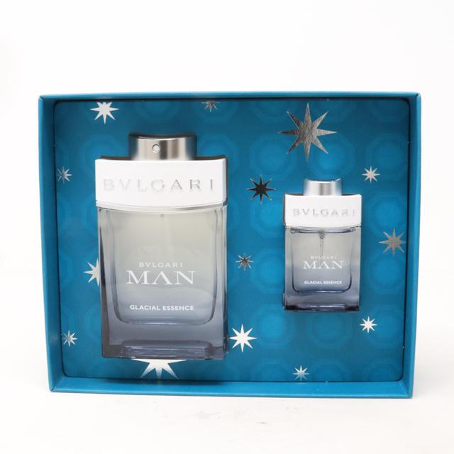 Bvlgari Man Glacial Essence Eau De Parfum 2-Pcs Set / New With Box on Productcaster.