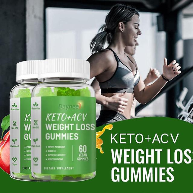 60 Keto Bhb Gummies Health Supplement Slimming Keto Gummies Weight Loss 2PCS on Productcaster.