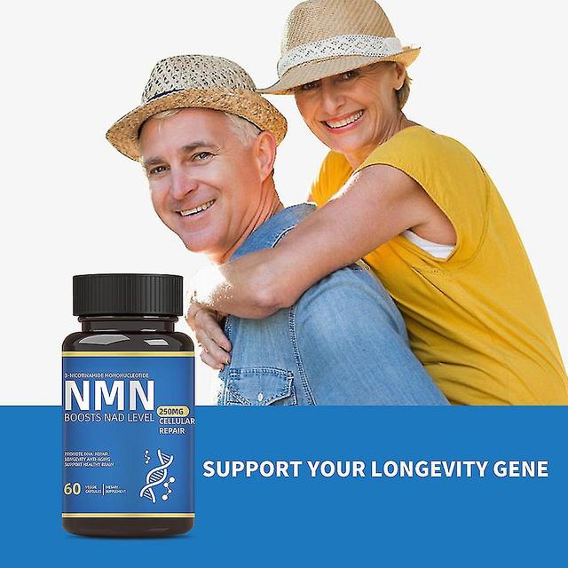 3x Nmn Nikotiiniamidimononukleotidi 250mg 60 kapselia Anti-aging on Productcaster.