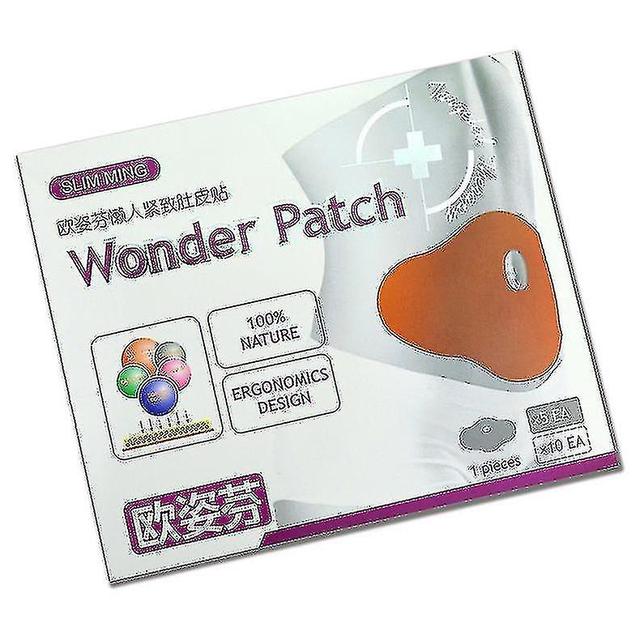 10 pezzi Slim Patch Belly Fat Burner Stringere Slimming Wonder Patch Slimming Fat Burning Navel -ayane on Productcaster.