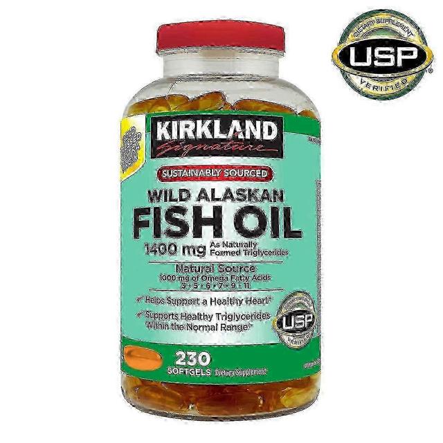 Kirkland signature wild alaskan fish oil softgels, 230 ea on Productcaster.