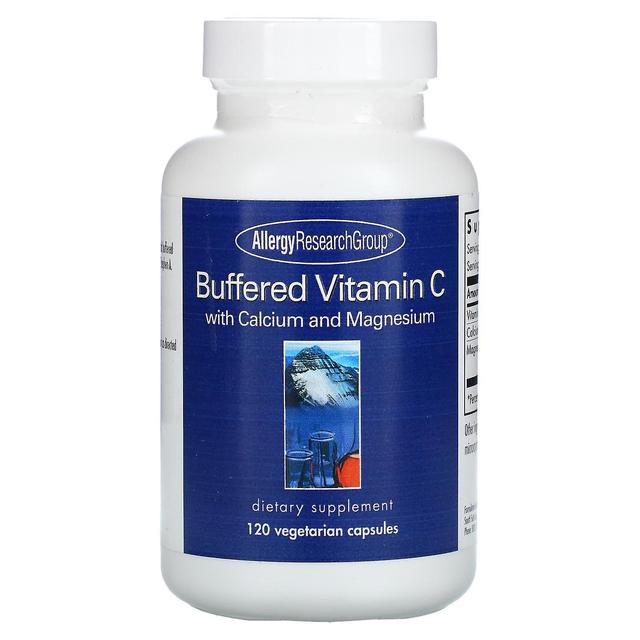 Allergy Research Group, Buffered Vitamin C with Calcium and Magnesium, 120 Vegetarian Capsules on Productcaster.