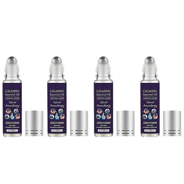 Ylhzg 8pcs Pheromone Parfum, Sundazee Pheromone Oil, Natural Roll-on Pheromone Infused Essential Oil Anti Anxiety Serotonin Lavender 4Pcs on Productcaster.