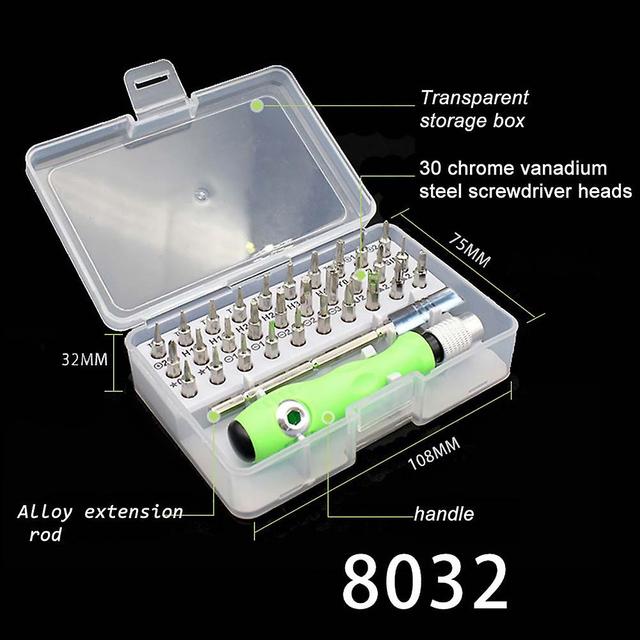 32 In 1 Multifunctional Screwdriver Professional Electronics Repair Tools 8032 on Productcaster.