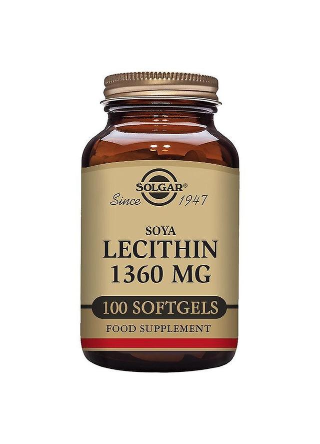 Lecytyna Solgar (soja) 1360mg 100's on Productcaster.