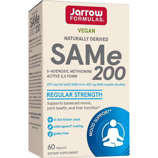 Jarrow Formulas Jarrow formler SAM-e 200mg 60 Enterodragerade tabletter on Productcaster.