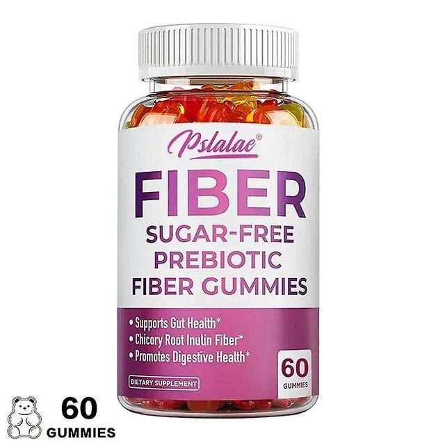 Visgaler Prebiotic Fiber Gummies - Chicory Root Inulin Fiber To Support Intestinal Health And Improve Digestion 60 Gummies on Productcaster.