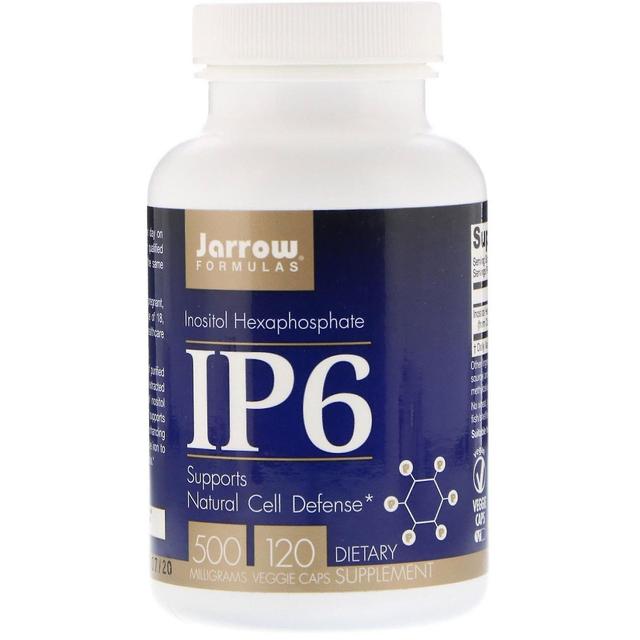 Jarrow Formulas, IP6, Inositol Hexaphosphate, 500 mg, 120 Veggie Caps on Productcaster.