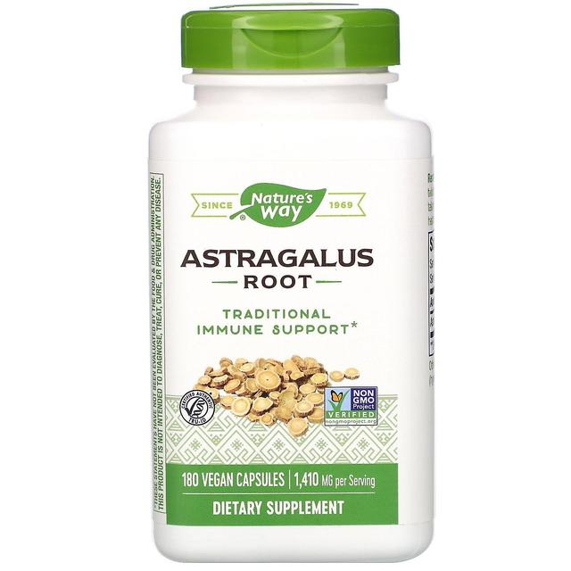 Nature's Way, Astragalus Root, 1,410 mg, 180 Vegan Capsules on Productcaster.