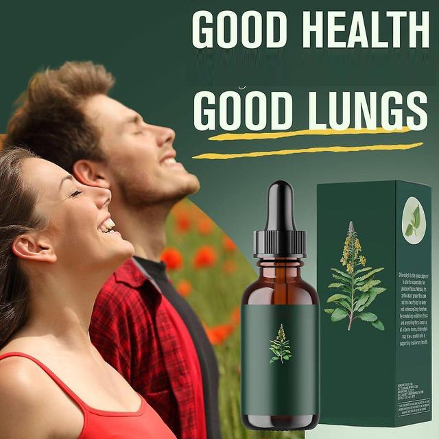 Mullein Leaf Extract Liquid Drops - Support Lung Cleanse & Respiratory Function for Healthy Breathing - Natural Lung Supplemen 30ML-1PC on Productcaster.