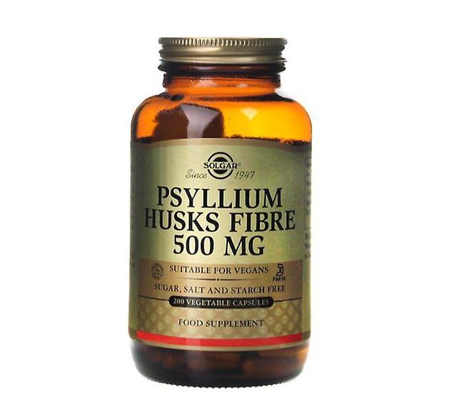 Solgar Psyllium Husks Fibre 500 mg Vegetable Capsules, 200 on Productcaster.