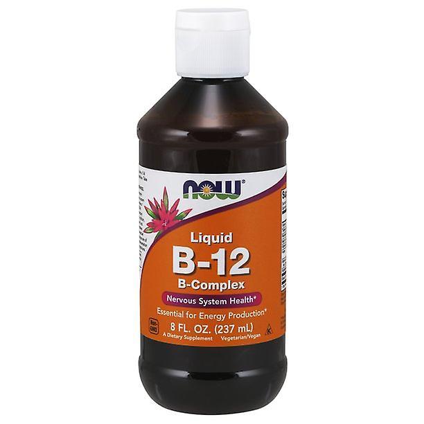 Now! Teraz doplnky, vitamín B-12 komplexná kvapalina, produkcia energie, zdravie nervového systému, 8-unca on Productcaster.