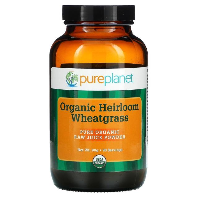 Pure Planet, Organic Heirloom Wheatgrass, 90 g on Productcaster.