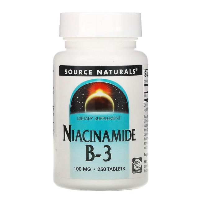 Source Naturals, Niacinamide B-3, 100 mg, 250 Tablets on Productcaster.