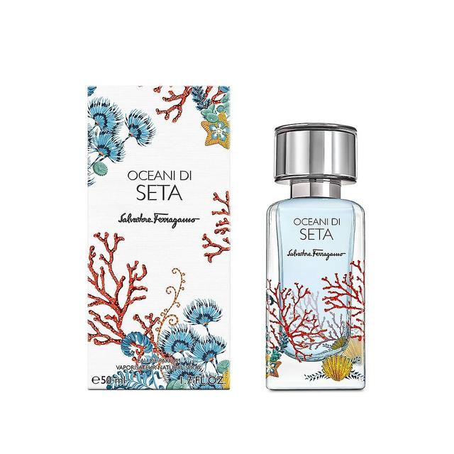 Unisex Parfum Salvatore Ferragamo EDP Oceani di Seta 50 ml on Productcaster.