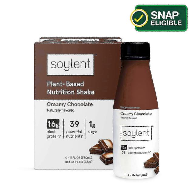 Soylent meal replacement, creamy chocolate, 4 ea on Productcaster.