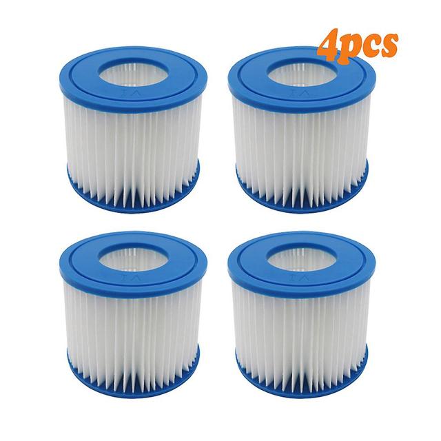 Replacement Swimming Pool Filter Fit For Flowclear Size Vi Filter Cartridge Lay-z-spa - Miami Vegas Palm Springs Paris 4 PCS on Productcaster.