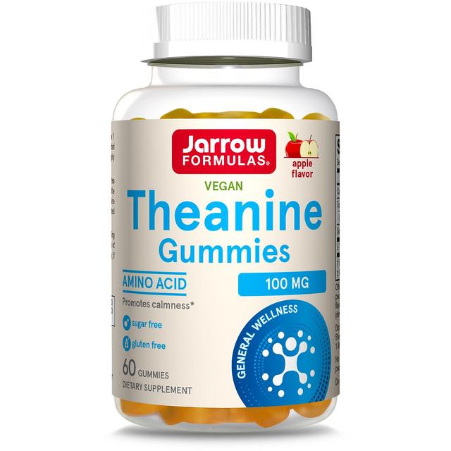 Jarrow Formulas Jarrow Formler Theanin Gummies Äppelsmak 100mg 60 Gummies on Productcaster.