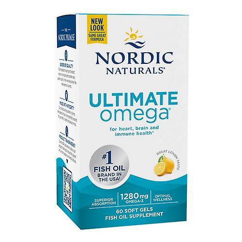 Nordic Naturals Ultimate Omega, 1000 mg, 60 Softgels (balenie po 3) on Productcaster.