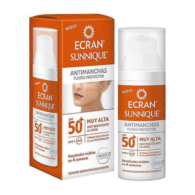 Ecran sunnique antimanchas fluido protector spf50+ 50ml on Productcaster.