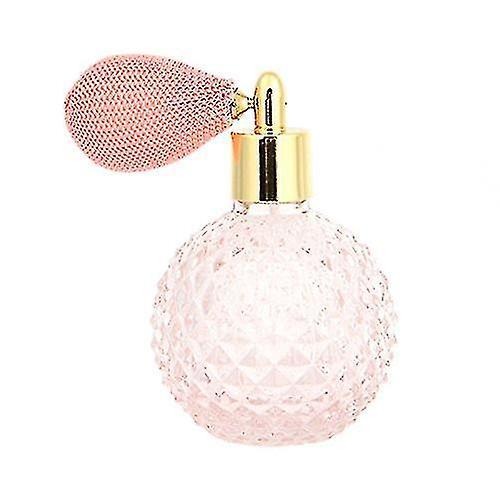 Bouteille en verre vide rechargeable de 100 ml pour femmes parfum vintage - atomiseur à pulvérisation courte on Productcaster.